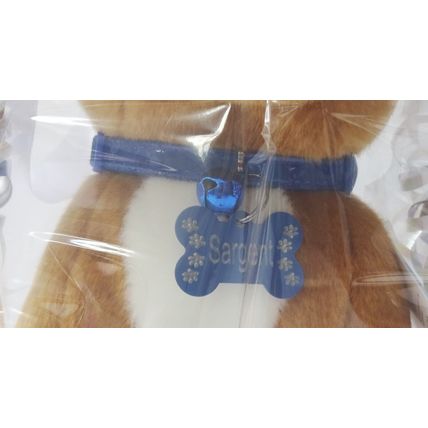 Amstaff Staffie Staffordshire Bull Terrier 12" Plush Black, Blue, Brindle or Red