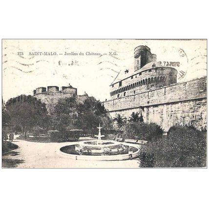 35 - Saint-Malo - jardin du château