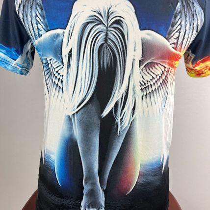 Angel Wings Heaven & Hell Good vs Evil Double Sided T-Shirt