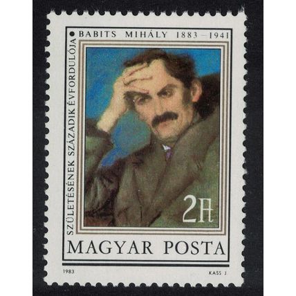 Hungary Birth Centenary of Mihaly Babits writer 1983 MNH SG#3529