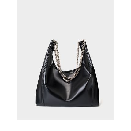 Women Genuine Leather Cute Tote Handbags Crossbody Bag Black