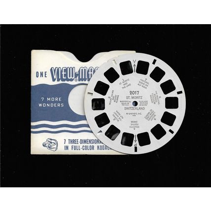 St Moritz, Switzerland - Vintage Sawyers View-Master Reel 2017 - 3D