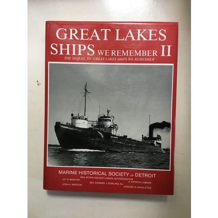 Great Lakes Ships We Remember II- By Marine Historical Society of Detroit 4370