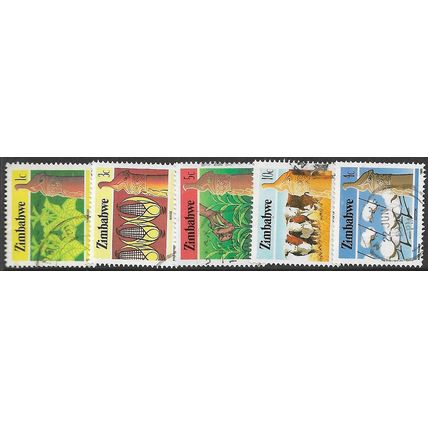 1985/1988 5 different values - fine used (o)