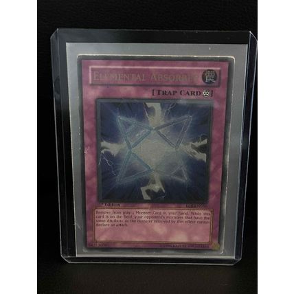 Elemental Absorber - EOJ-EN056 - Ultimate Rare - 1st Edition Enemy of Justice Yu