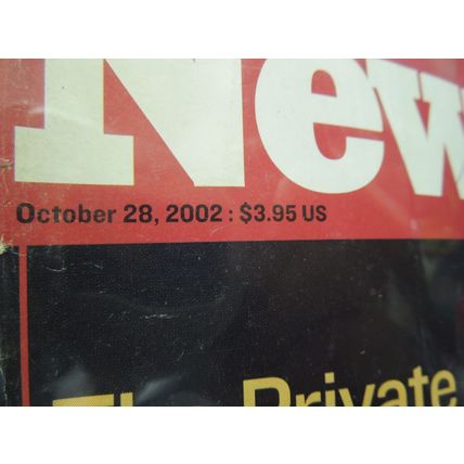 Newsweek Magazine October 28, 2002 – Kurt Cobain Diaries Cover – Nirvana Grunge