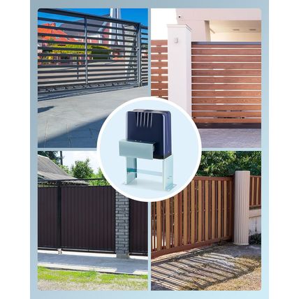 CO-Z 1400Lb Automatic Sliding Gate Opener, Electric Rolling Driveway Fence Slide