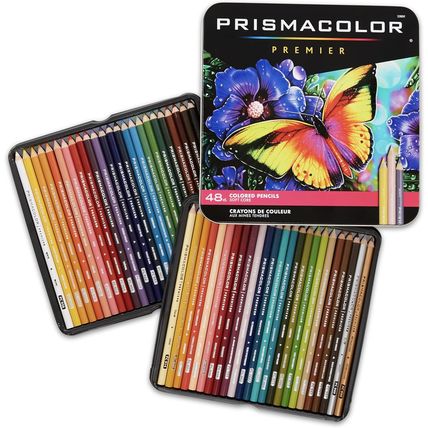 Prismacolor Premier Colored Pencils, Soft Core, 48 Pack