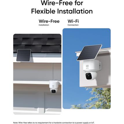 Eufy Security Solocam E30, Security Cameras Wireless Outdoor, Solar Camera Outdo