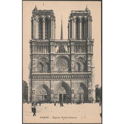 Église Notre-Dame, Paris, c.1905-10 - Dupont CPA