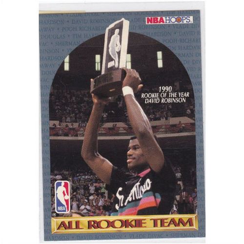 1990-91 Hoops David Robinson-All Rookie Team