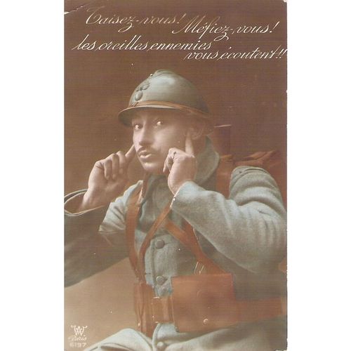 CARTE POSTALE - Patriotique - ref 13