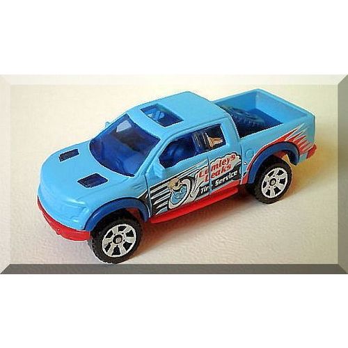 Matchbox - Ford F-150 SVT Raptor: MBX Explorers #117/125 (2016) *Blue Edition*