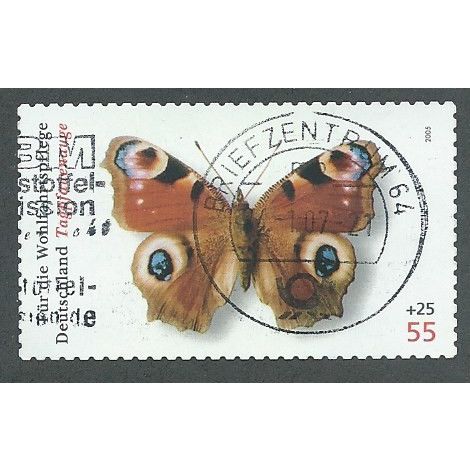 GER 2005 €0.55+25 (S/A) 'BUTTERFLIES' FINE USED (EBID47-636)