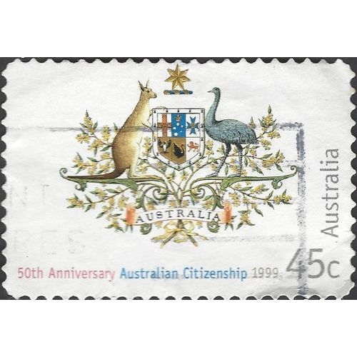 AUSTRALIA, Australian Citizenship, white 1999, 45c, #7