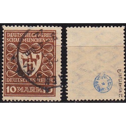 GERMANY REICH [1922] MiNr 0203 b ( O/used ) [01] geprüft