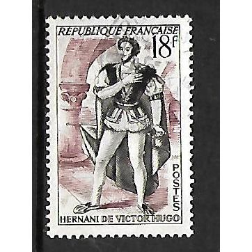 FRANCE 1953 18F VICTOR HUGO HERNANI SG 1165 FINE USED #2