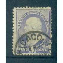 Used 212 1c Benjamin Franklin Average Plus M01356