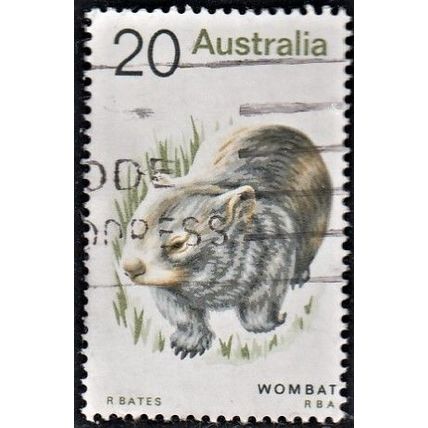 AUSTRALIA, 1974 20c Wombat, SG 561 (Scott #565), used