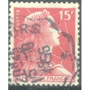 France 1955 - 15f carmine - "France" - used 7