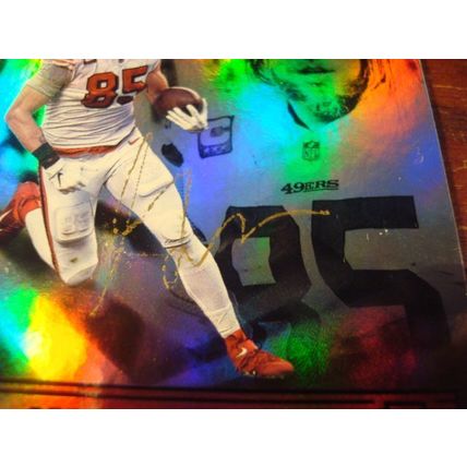 2021 Panini Illusions, Autograph Card, w/COA, GEORGE KITTLE, 49ers