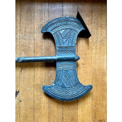 ORIGINAL WOODEN 'AXE' PROP FROM FILM 'EXCALIBUR' (1981)