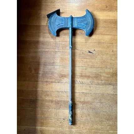 ORIGINAL WOODEN 'AXE' PROP FROM FILM 'EXCALIBUR' (1981)
