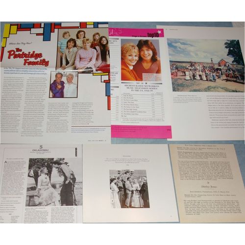 SHIRLEY JONES 32x Clippings 1978+1982-to-recent