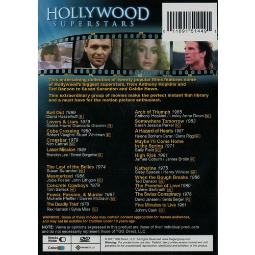 Hollywood Superstars - 20 Films (DVD) NEW