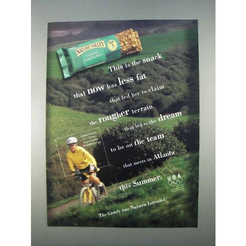 1996 Nature Valley Granola Bars Ad - Juliana Furtado