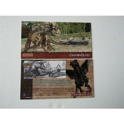 Topps 1996 Dragonheart Widevision Cards Card Variants (e31)