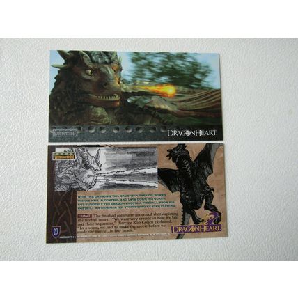 Topps 1996 Dragonheart Widevision Cards Card Variants (e31)