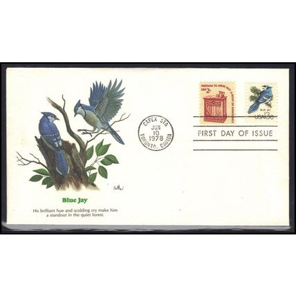 FDC Fleetwood Cachets 1757d 1582 Speaker's Stand (Cachet-U/A) Box0631