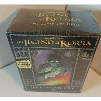 The Legend of Korra Complete Series Steelbook (Blu-ray) NEW- Box Shipping