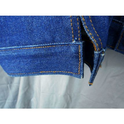Iceberg Jeans Jacket 16 / US Large Ice History Skater Life is Good Embroidery
