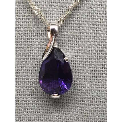 Necklace Purple Amethyst #10 USA Seller