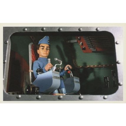 Scott Tracy in Thunderbirds Blood Of Disaster Episode TV Show Postcard