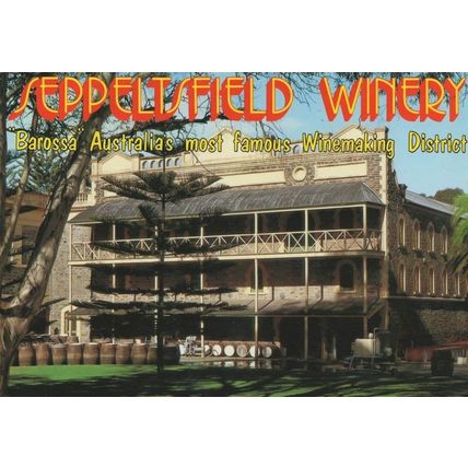 Seppeltsfield Winery Barossa Valley South Australia Postcard
