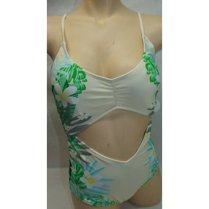 New Ladies Womens Lollie Medium One Piece Flower Bikini SCW012 MSRP$60