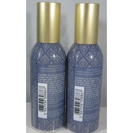 2 sprays Bath & Body Works Home Room Spray Concentrated 1.5 oz Bergamot Woods