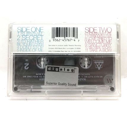 Madonna Bedtime Stories 1994 Cassette Tape (F13)