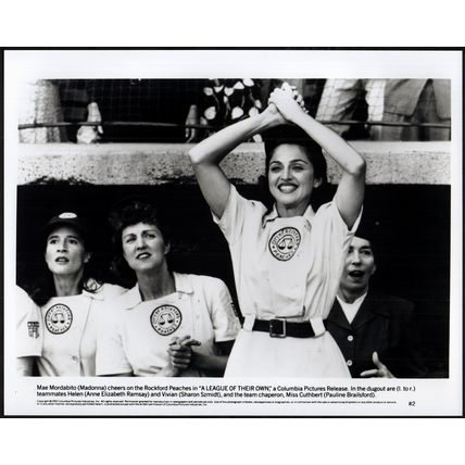A LEAGUE OF THEIR OWN 1992 Madonna, Tom Hanks, Geena Davis 3 10x8 STILLS