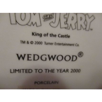 WEDGWOOD LOONEY TUNES Tom and Jerry 'King of the Castle' FIGURINE - Ltd Ed BNIB