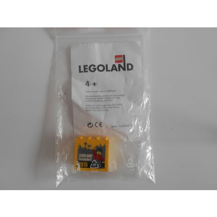 Legoland Germany 2015 Souvenir Brick in packet