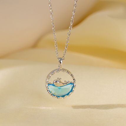 Save The Whale Women's Colorful Blue Sea Titanium No Fade