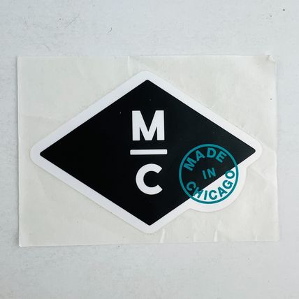 Made In Chicago Logo Sticker Small Business Industrial Start-Up Incubator