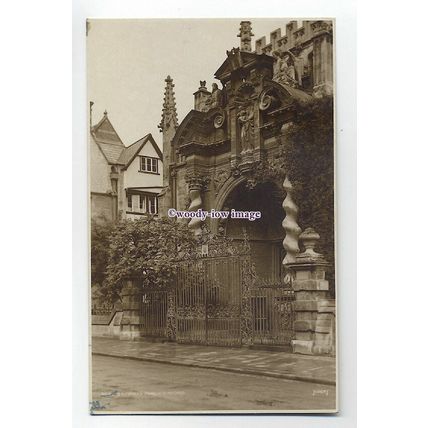 Ju1322 - St Mary's Porch , Oxford - Judges postcard 8484