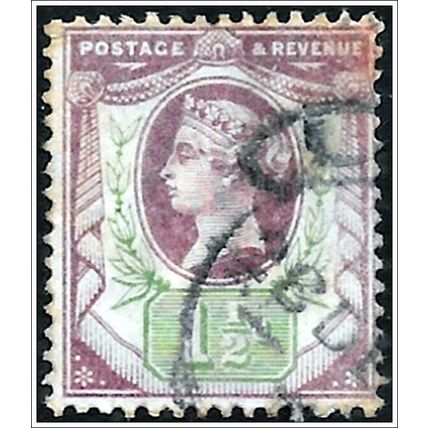 1887 -1892 Queen Victoria Jubilee - 1½d violet/green (as picture) C2-4