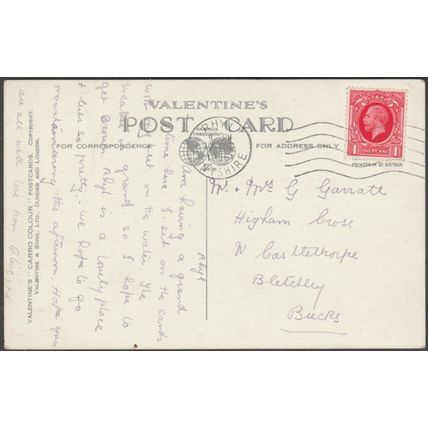Pergolas, Botanical Gardens, Rhyl, Flintshire, 1936 - Valentine's Postcard