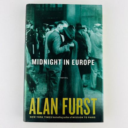 Alan Furst Midnight In Europe Hardcover First/1st Edition Book WWII Spy Thriller